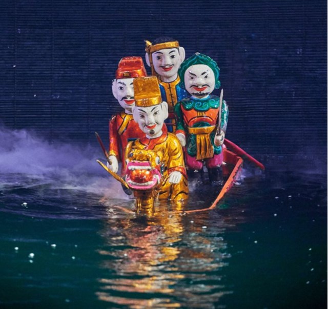 Múa rối nước - bản sắc văn hóa Việt